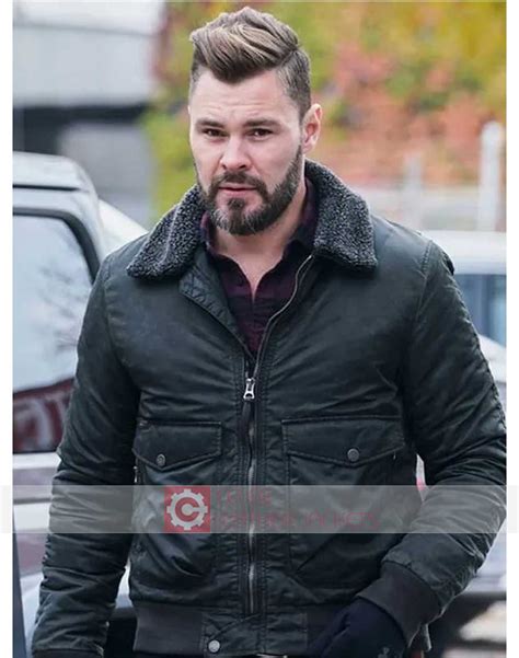 Chicago P.d. Adam Ruzek Jacket | Patrick John Flueger Men Outfit