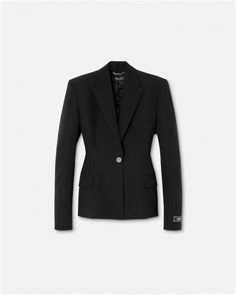 Versace Medusa Single Breasted Blazer For Women Us Online Store