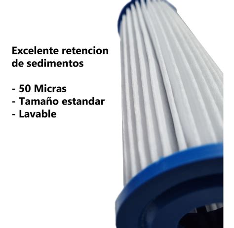 Cartucho Repuesto Lavable Filtro Tipo Rotoplas Paso 1 SORANDEK STORE