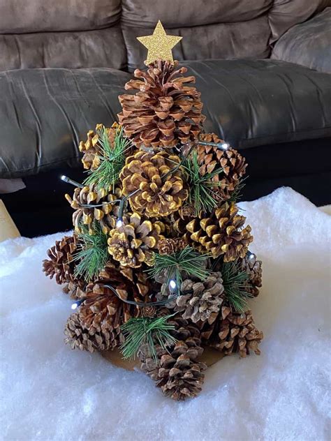 Pine Cone Christmas Tree Manda Panda Projects