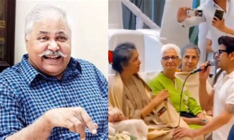 satish shahs wife madhu attends funeral joins sonu nigam   bid