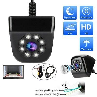 Waterproof 170Car Reverse Backup 8LED Night Vision Camera Rear View