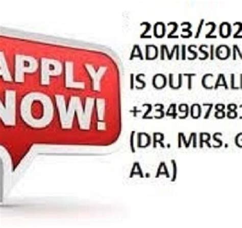 Admission Into Department Of Nursing Bnsc Programme Delta State