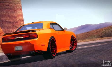 Dodge Quinton Rampage Jackson Challenger SRT8 V1 Pour GTA San Andreas