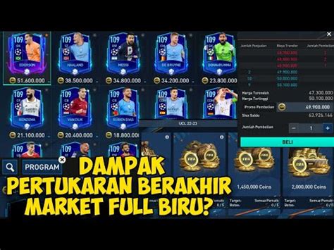 MARKET MULAI BIRU KARENA EVENT PERTUKARAN PEMAIN JADI JUTAAN KOIN FIFA