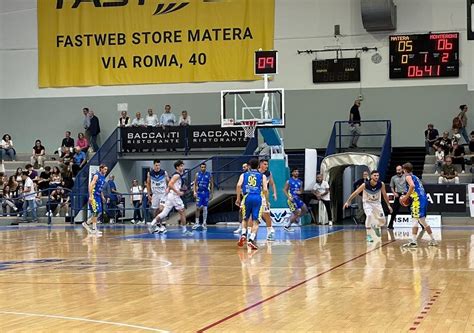 Basket Serie C Giornata Virtus Matera Piega Nuova Pallacanestro