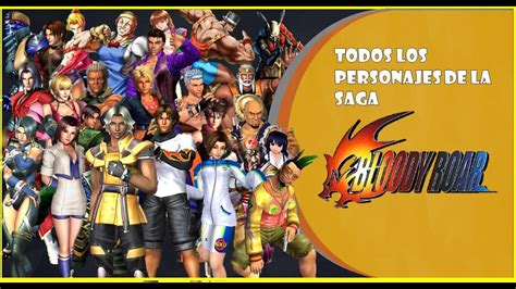 JuegoRetro Todos Los Personajes De La Saga Bloody Roar YouTube