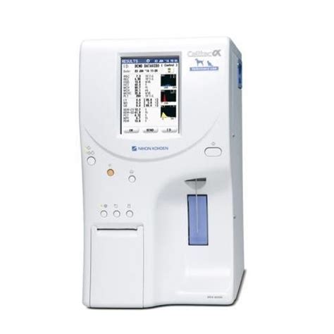 Automatic Cell Counter Celltac Alpha Vet Nihon Kohden Europe