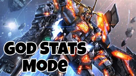 SD Gundam Battle Alliance Banshee Norn God Stats Mode YouTube