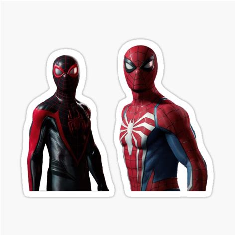 Insomniac Spider Men Sticker For Sale By Ib 0525 Redbubble