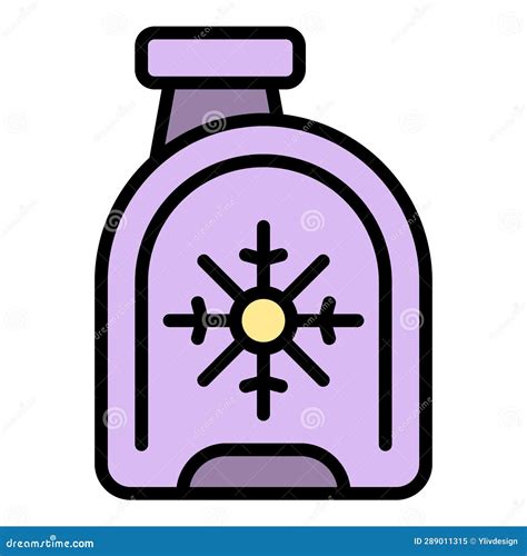 Vector De Icono Del Frasco De Refrigerante Plano Ilustraci N Del Vector