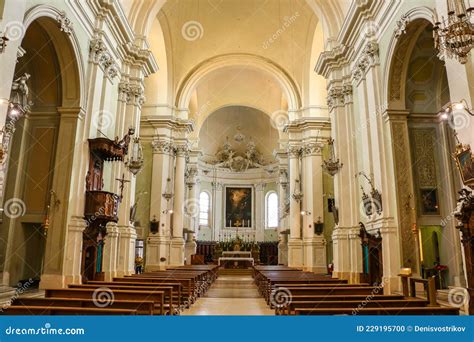 Beautiful Interiors Of Catholic Church Chiesa Di San Francesco In