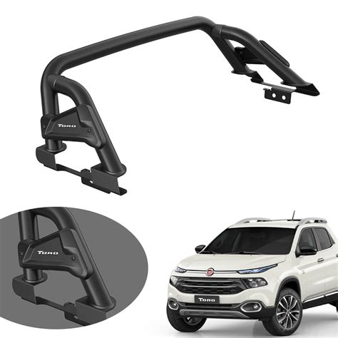 Santo antônio Bepo Adventure 3 preto Fiat Toro 2017 a 2023 Casa das