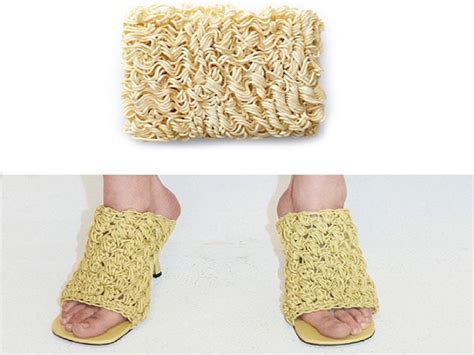 Maggi Shoes Meme Maggi Sandals Photo Of Noodle Like Shoes Leaves