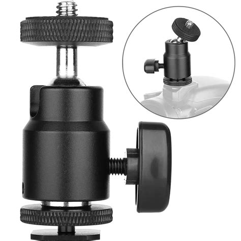 Penta Angel Hot Shoe Mount Adapter Camera Cradle 360 Degree Swivel Mini