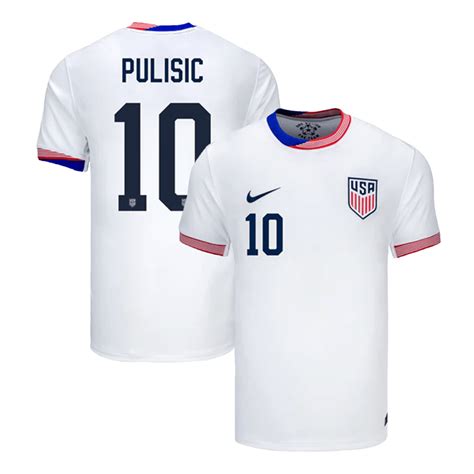 Usa Pulisic Home Jersey Copa America Gojersey