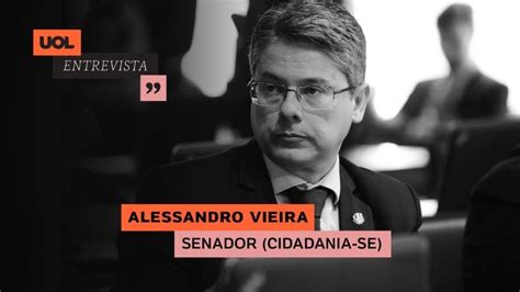 UOL entrevista senador Alessandro Vieira nesta quinta feira às 14h