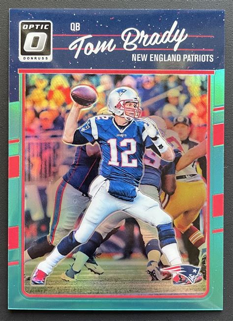 Donruss Optic Aqua Prizm Tom Brady Dmzcards Flickr