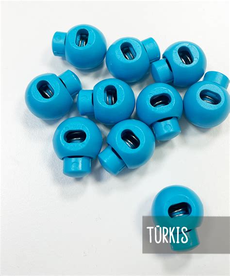 Kordelstopper 18 Mm 10 Farben Leni Pepunkt