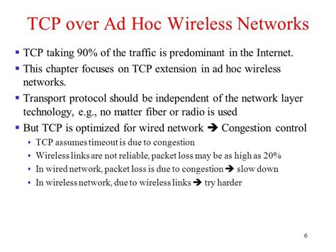 1 Chapter 9 Transport Layer And Security Protocols For Ad Hoc Wireless