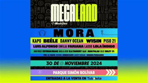 Megaland Boletas En Colombia Cu Ndo Es El Concierto Cu Nto