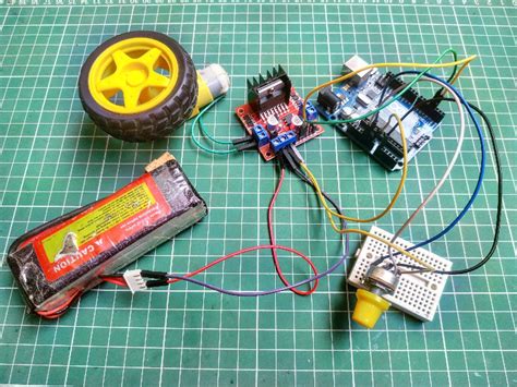 DC Motor Speed Control using Arduino | Arduino PWM motor control