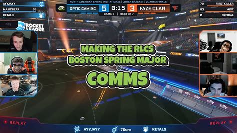 Comms Of Making The Rlcs Boston Spring Major Youtube