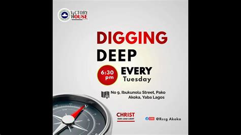 RCCG VICTORY HOUSE AKOKA DIGGING DEEP SERVICE YouTube