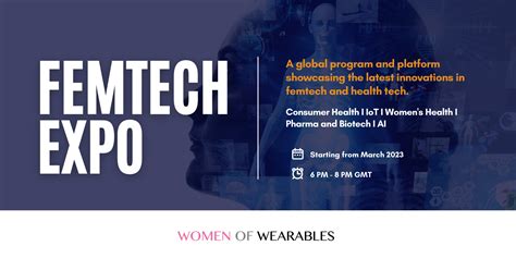 Femtech Expo A Global Virtual Platform And Program For Femtech And