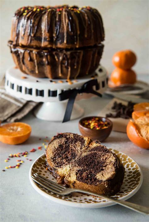 Chocolate Orange Marble Bundt Pumpkin Bundtbakers The Crumby Kitchen