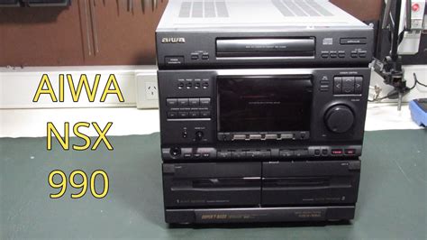 Mantenimiento Y Reparacion De AIWA NSX 990 YouTube