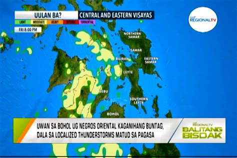 Balitang Bisdak Kahimtang Sa Panahon Balitang Bisdak Gma Regional