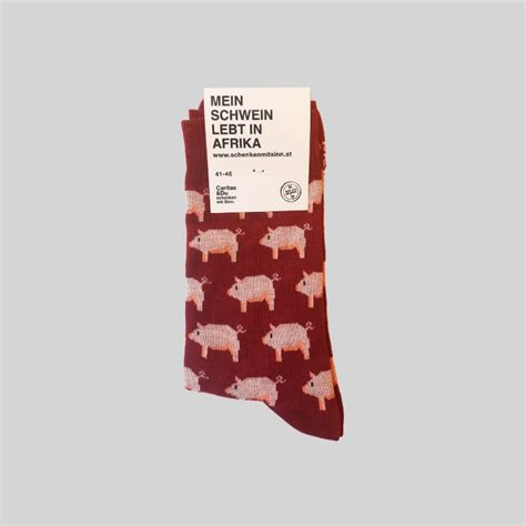 Wirhelfen Shop Socken Schweinchen