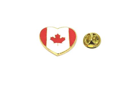 Canada Flag Lapel Pins Finox