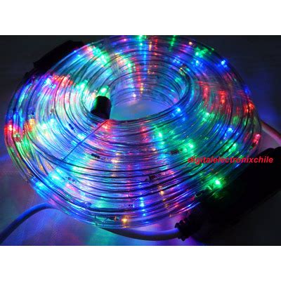 Manguera Led 10 Mts Multicolor 8 Secuencias 220v