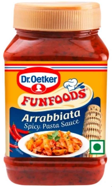 Dr Oetker 325g Arrabbiata Spicy Pasta Sauce Packaging Type Jar At