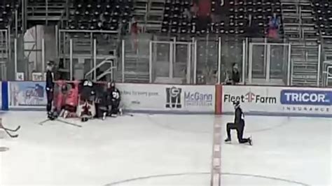 Video Shows Transgender Male Hockey Player Taken Down By Larger Rival