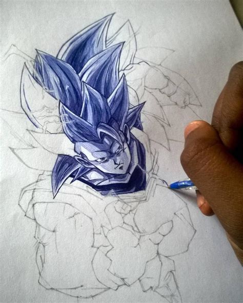 Goku Normal Drawing