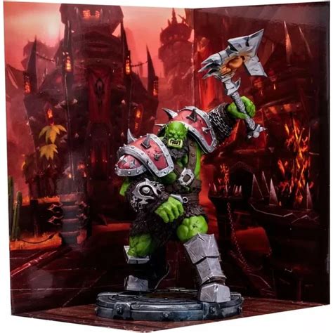 Ak N Figurka Mcfarlane World Of Warcraft Orc Shaman Warrior Cm