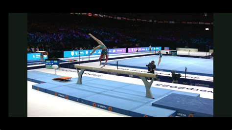 Kaylia Nemour Alg Balance Beam Wag World Championships