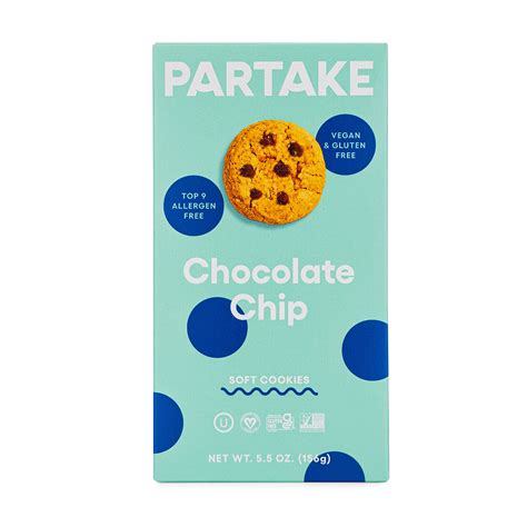 Partake Foods Vegan Gluten Free Soft Baked Chocolate Chip Cookies 5