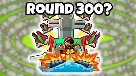 How Long Can 1 Tower Survive On The LONGEST Map Ever Bloons TD 6