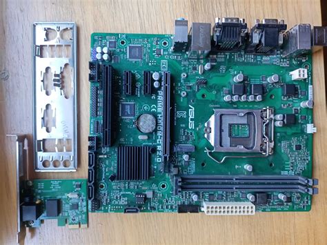 Материнская плата Asus H310M-C(DDR4, s1151v2) + сетевуха 1GigaBit: 780 ...