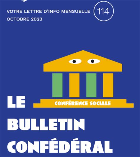 Le Bulletin Conf D Ral N Octobre Sne Cgc