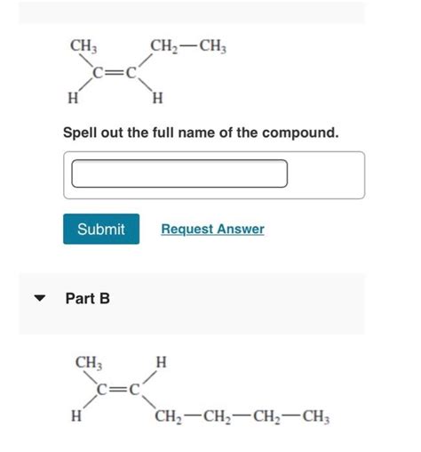 Solved H Ch Cec H H Spell Out The Iupac Name Of The Chegg