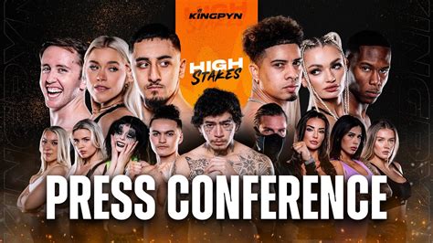 Kingpyn Press Conference High Stakes Tournament Quarter Finals Youtube