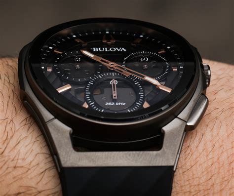 Bulova CURV Watches With Curved Chronograph Movements Hands-On ...