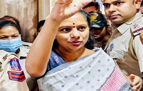 Delhi Court Sends Brs Leader K Kavitha To Judicial Custody In Excise