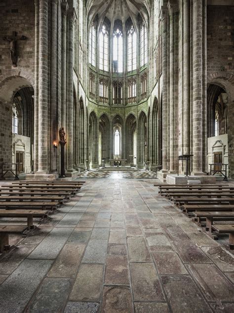 The abbey of Mont Saint-Michel - Mont Saint-Michel Normandy Destination