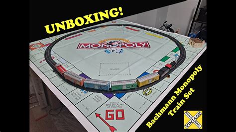 Bachmann Monopoly HO Scale Train Set Unboxing And Running YouTube